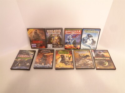 2000-2014 Toho Warner Brothers Godzilla Gamera 11 Disc DVD Lot-image