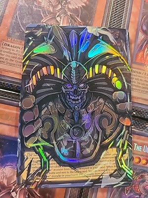 Yugioh Exodia The Forbidden One Card Holo Anime Yugioh Alt Art Rare-image