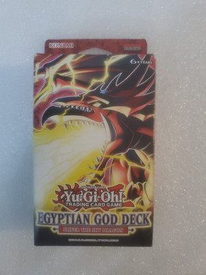 YUGIOH EGYPTIAN GOD DECK SLIFER THE SKY DRAGON Factory Sealed KONAMI Shonen Jump-image