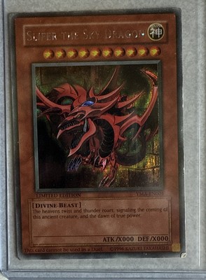 Slifer the Sky Dragon YMA-EN001 Secret Rare Limited Edition Yugioh-image