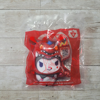 Mcdonalds Kuromi X Slifer The Sky Dragon Happy Meal Toy Yu-Gi-Oh! Hello Kitty #6-image