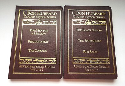 Classis Fiction Series,Adventure Short Stories Vol 1 & 2,  1992 , L Ron Hubbard-image