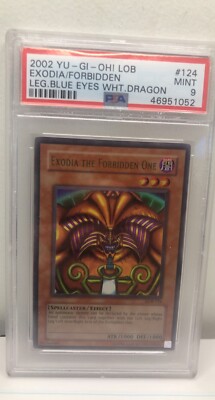 Yu-Gi-Oh! - Exodia The Forbidden One LOB-124 PSA 9 📈🔥-image