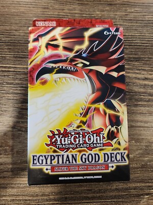  Yu-Gi-Oh Egyptian God Deck. Slifer the Sky Dragon 2020-image
