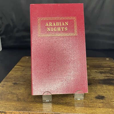 1950s Arabian Nights Tales Forklore Award Books Paperback Leatherette Soft Cover-image
