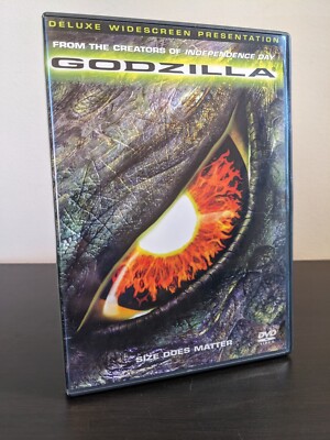 Godzilla (DVD, 1998) 23129 Deluxe Matthew Broderick Jean Reno-image