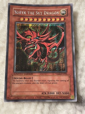 Yu-Gi-Oh! TCG Slifer the Sky Dragon YMA-EN001 Limited Edition-image