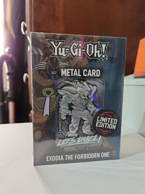 Yu-Gi-Oh! Exodia The Forbidden One - Metal Card Limited Edition of 9,995 made LE-image