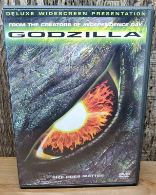 Godzilla (DVD, 1998) Vintage Deluxe Widescreen Presentation-image