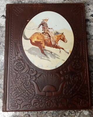 The Cowboys Time Life Books Old West Series Faux Leather Excellent Condition-image