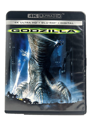 Godzilla 1998 4K Ultra HD + Blu-ray, Matthew Broderick, Jean Reno.-image