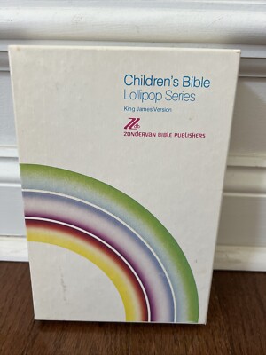 CHILDREN'S BIBLE Lollipop Series King James Red Letter Text Strawberry Red New-image