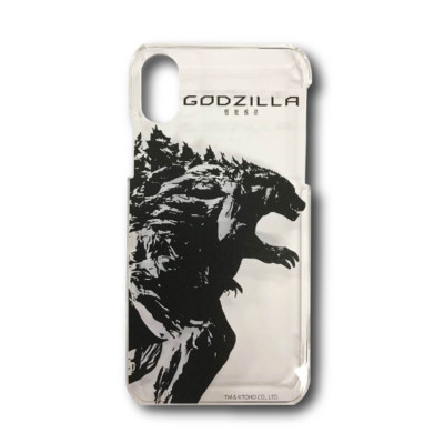 Godzilla iPhone X Compatible Character Jacket Monster Planet Silhouette TOHO JP-image