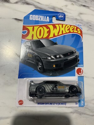 2024 Hot Wheels Nissan Skyline GT-R BCNR33 (Godzilla Gray) Case N - J Imports -image
