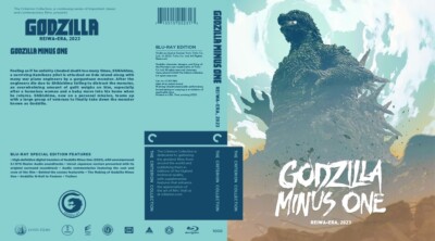 Godzilla Minus One - Reiwa-Era - Custom Blu-ray Cover W/ Empty Case (No Discs)-image