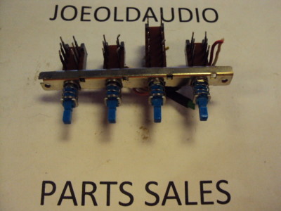 Fisher RS 2003 Original Push Button Switch. FM Mute ETC. Parting Out RS 2003 -image