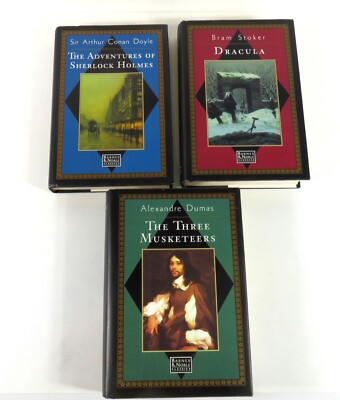 Dracula Adventures of Sherlock Holmes Three Musketeers Hardcover Barnes & Noble-image