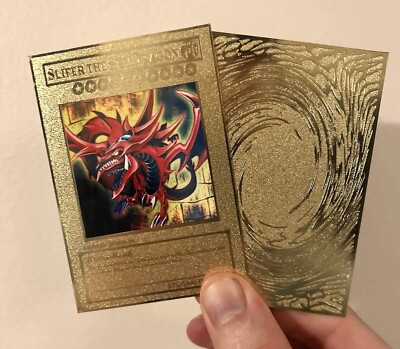 Slifer The Sky Dragon Yu-Gi-Oh! TCG Metal Card Collectable-Gift-Display (COLOR)-image