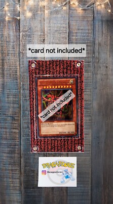 Yugioh Prismatic Hyrogliphics Red Slifer The Sky Dragon Case Slab-image