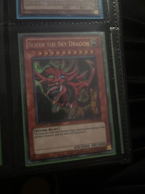 Slifer The Sky Dragon LC01-EN002 YuGiOh Legendary Collection Ultra Rare NM-image
