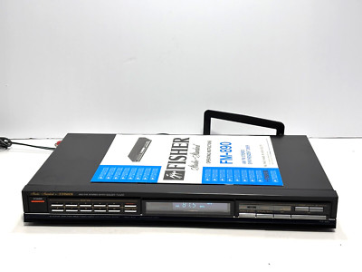 Studio Standard By Fisher FM-890 Am/Fm Stereo Synthesizer Tuner Read Description-image