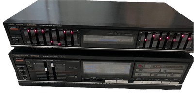 Fisher Integrated Vintage Stereo Amplifier CA 871 & Equalizer-867 (For parts )-image