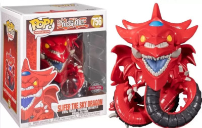Yu-Gi-Oh! Funko Pop! Slifer the Sky Dragon #756 *DAMAGED BOX*-image