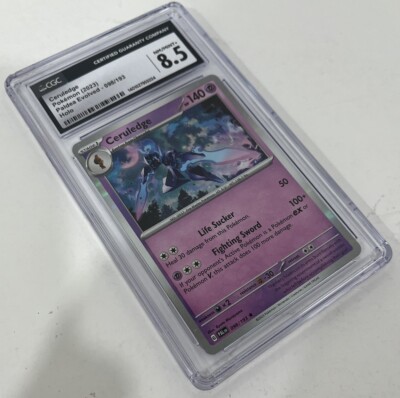 Pokémon Ceruledge Paldea Evolved Holo CGC Graded Gem 8.5 Mint Not PSA Card-image