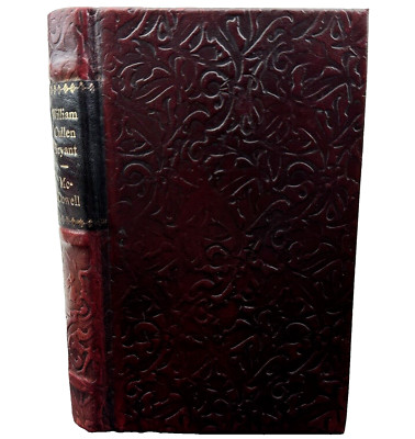 1935 William Cullen Bryant, Representative Selections, McDowell, Leather bound-image