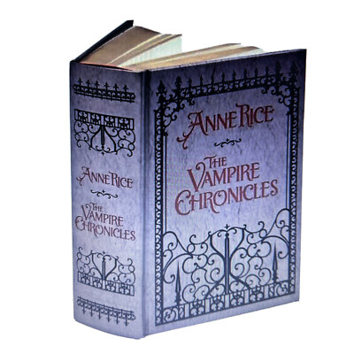 ❤THE VAMPIRE CHRONICLES & INTERVIEW WITH THE VAMPIRE Anne Rice BondedLeather NEW-image