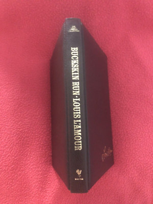 Buckskin Run by Louis L'Amour Bantam, Imitation Leather Bound - 1981-image