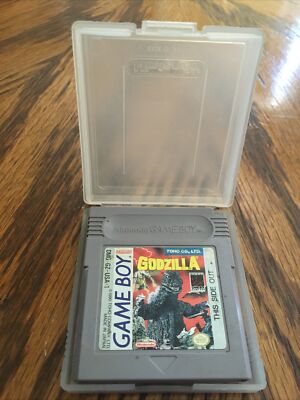 Godzilla (Nintendo Game Boy, 1990) With Nintendo Case-Tested Working-image