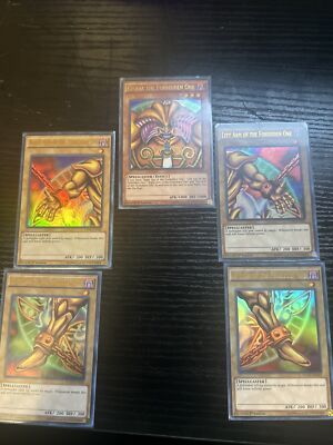 SET EXODIA THE FORBIDDEN ONE YGLD-ENA17 ULTRA RARE YUGIOH YGLD COMPLETE -image
