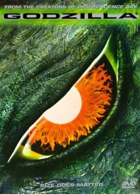Godzilla (DVD, 1998) - DVD - Disc Only - No Case!-image