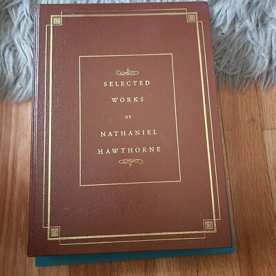 SELECTED WORKS OF NATHANIEL HAWTHORNE Leather-bound, 2002 -image