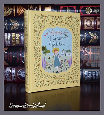 Anne of Green Gables by L.M. Montgomery New Sealed Leather Bound Collectible-image