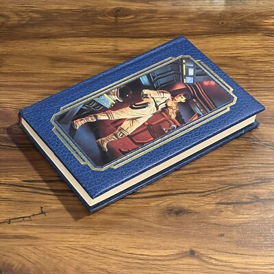 Stars, Like Dust By Isaac Asimov 1992 HC Blue Faux Leather Bound Doubleday-image