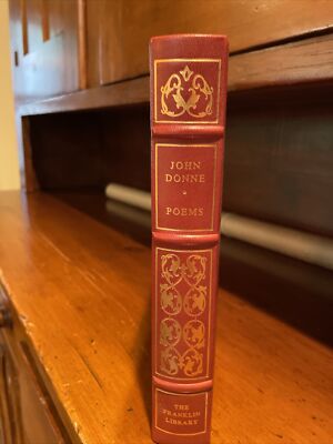 Franklin Library Poems By John Donne; 100 Greatest Series; 1978; Leather-image