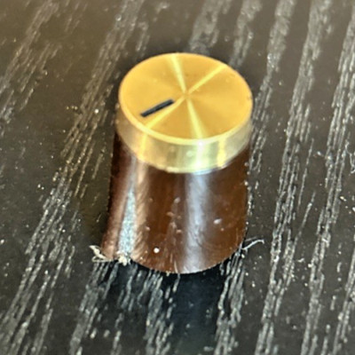 Vintage FISHER balance Knob 600-T will fit others-image