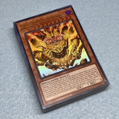 Yugioh Yami Yugi's Legendary Exodia Egyptian God Card Deck (45 Cards) NM-image