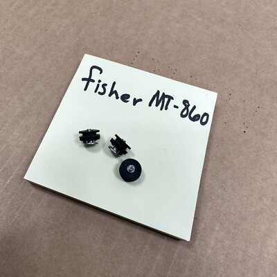 Fisher MT-860 Turntable Parts - Motor Mounting Screws And Vibration Grommets-image