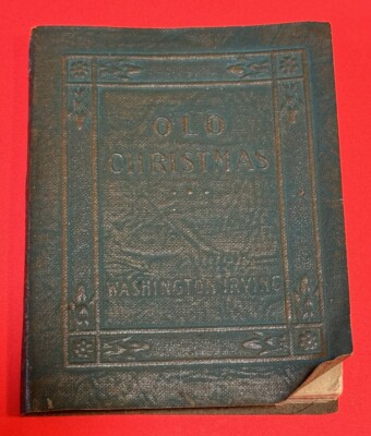 Old Christmas Washington Irving Little Leather Library 1900 mini-image