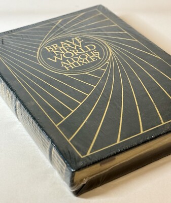 “Brave New World” - Aldous Huxley Easton Press 100 Greatest Books Series SEALED!-image