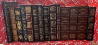 Easton Press 100 GREATEST BOOKS EVER WRITTEN Series - 32 Volumes-image