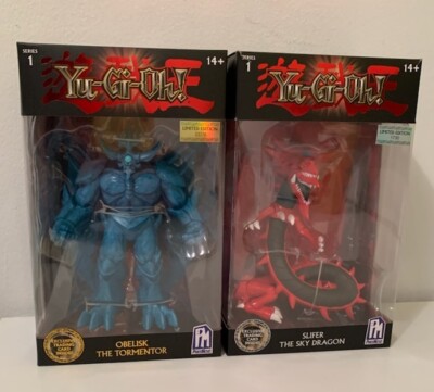 YU GI OH OBELISK THE TORMENTOR SLIFER THE SKY DRAGON PHATMOJO SERIES 1-image