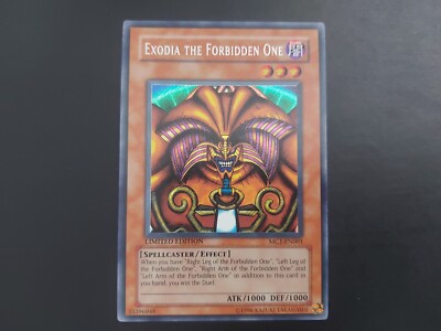 Yugioh - Exodia the Forbidden One MC1-EN001 Secret Rare Promo-image