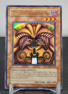 Yu-Gi-Oh TCG: Ultra Rare Exodia The Forbidden One, DLG1-EN022, Dark Legends-image