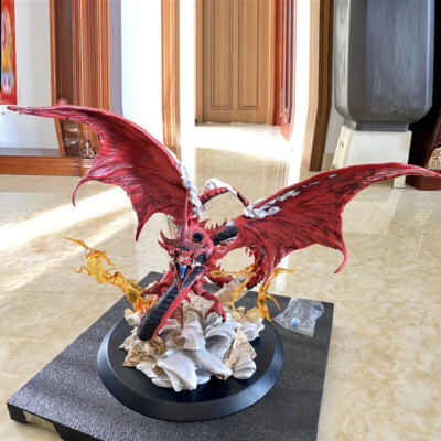 Duel Yu-Gi-Oh​ Series Slifer the Sky Dragon Statue ASS Studios H50cm In Stock-image