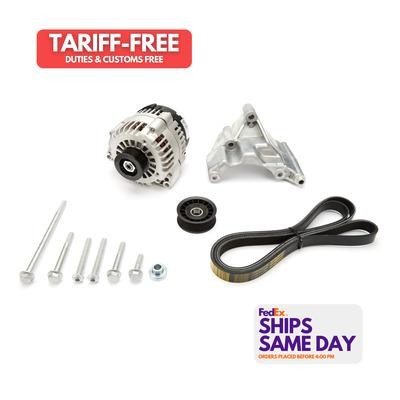 Holley HLY20-380 105A 12V Aluminum Case Alternator Kit fits Ford Godzilla -image