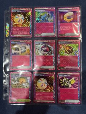 Pokemon TCG Aspec Masterball Legacy Energy Grand Tree Mircacle Headset Holo Card-image